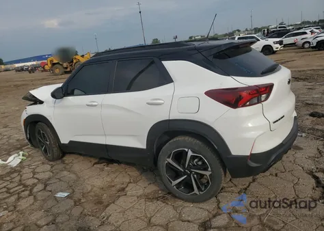 2021 Chevrolet Trailblazer Rs из США, поврежденный, VIN KL79MTSL4MB165822